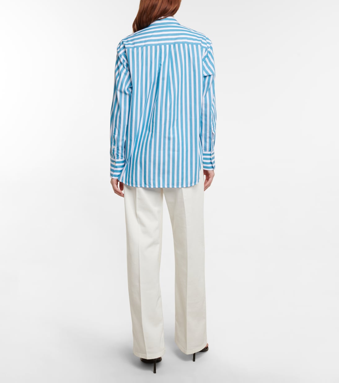Camicia in cotone a righe | Victoria Beckham