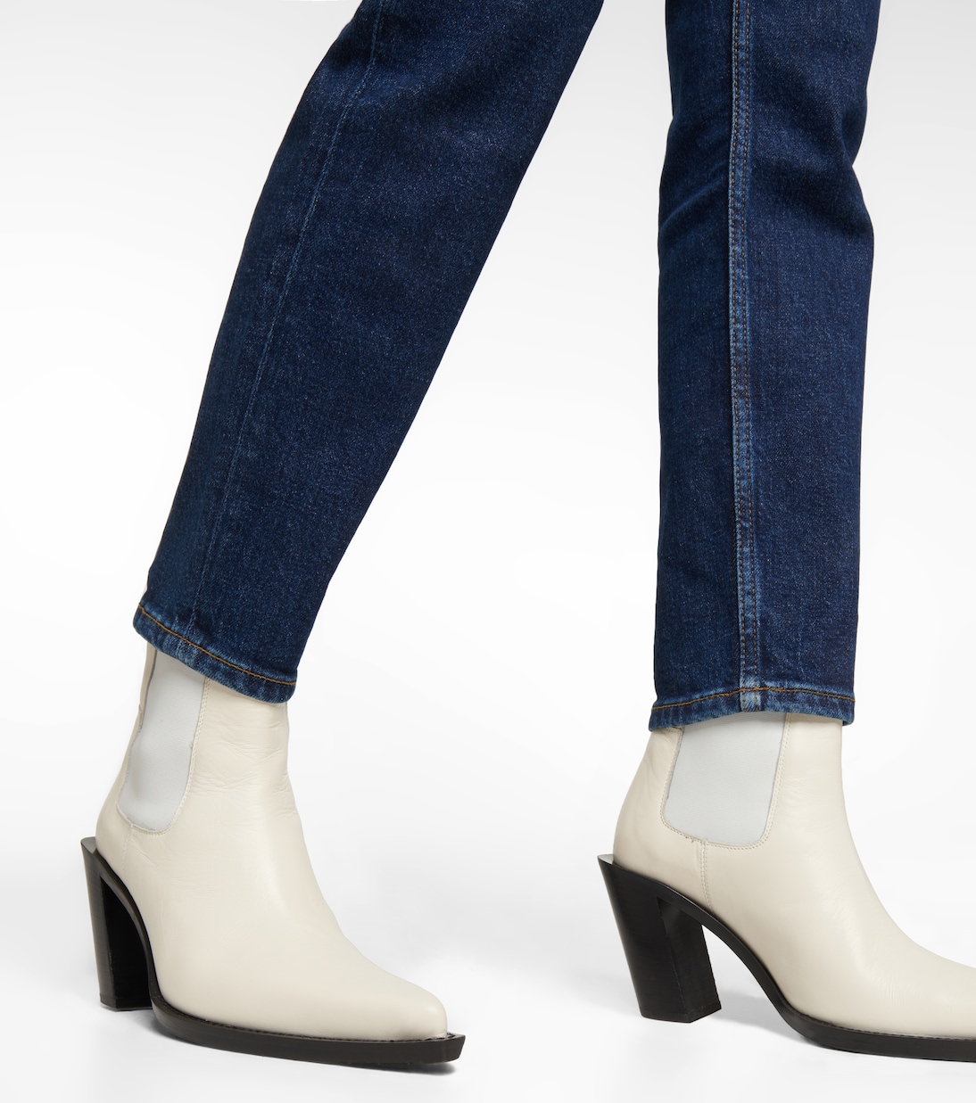 ‘90s high-rise cropped skinny jeans | Re/Done