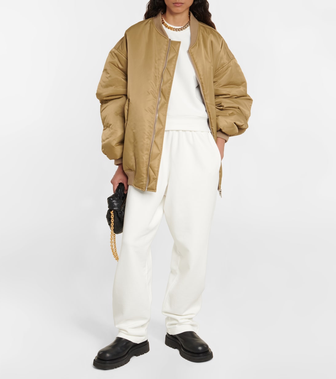 x Hailey Bieber – Pantalon de survêtement HB en coton | Wardrobe.NYC