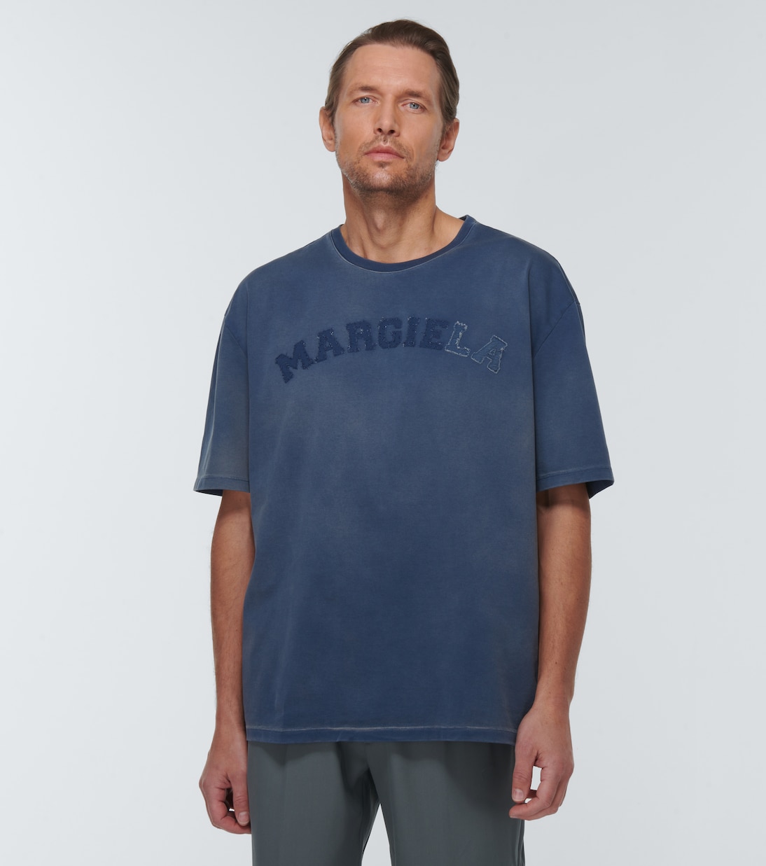 Camiseta de algodón con logo | Maison Margiela