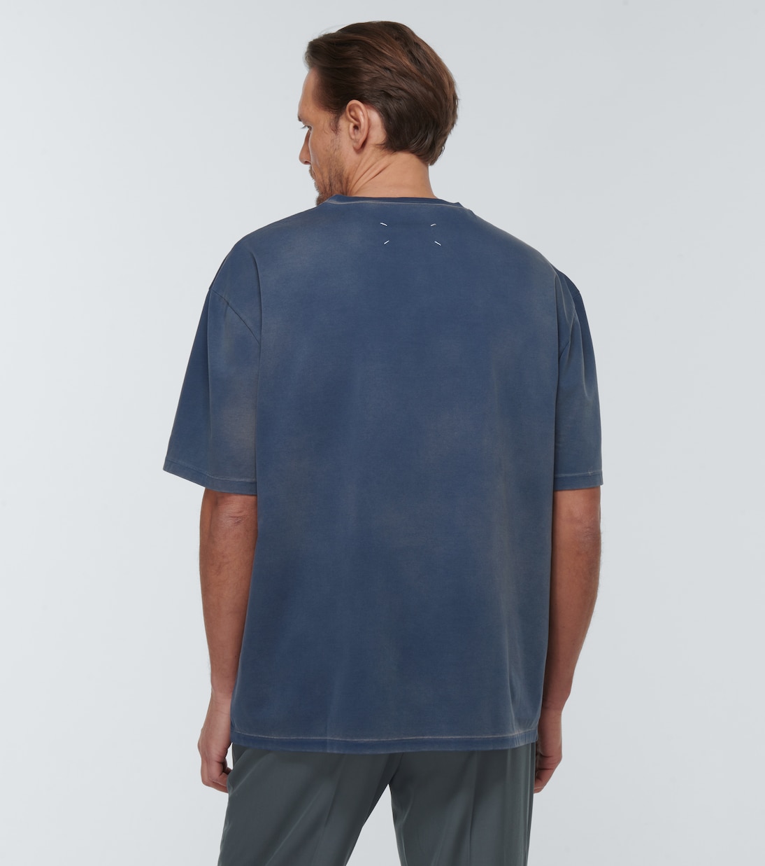 Camiseta de algodón con logo | Maison Margiela