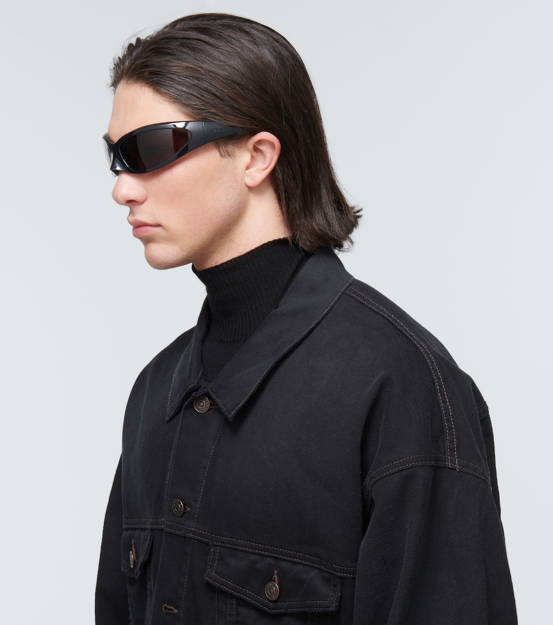 Ovale Sonnenbrille | Balenciaga