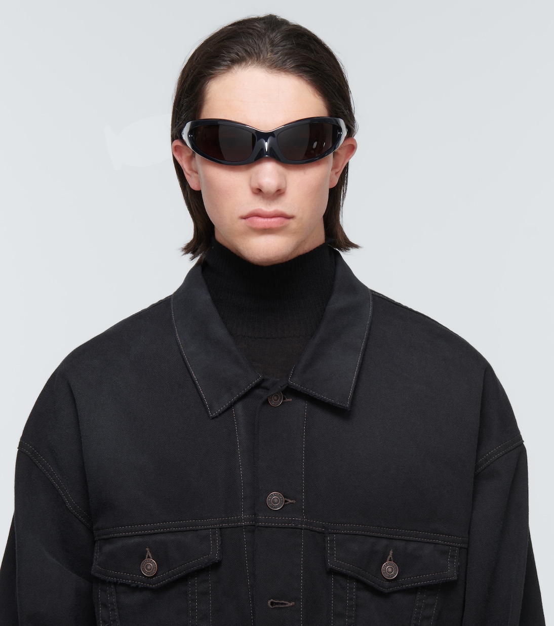 Ovale Sonnenbrille | Balenciaga