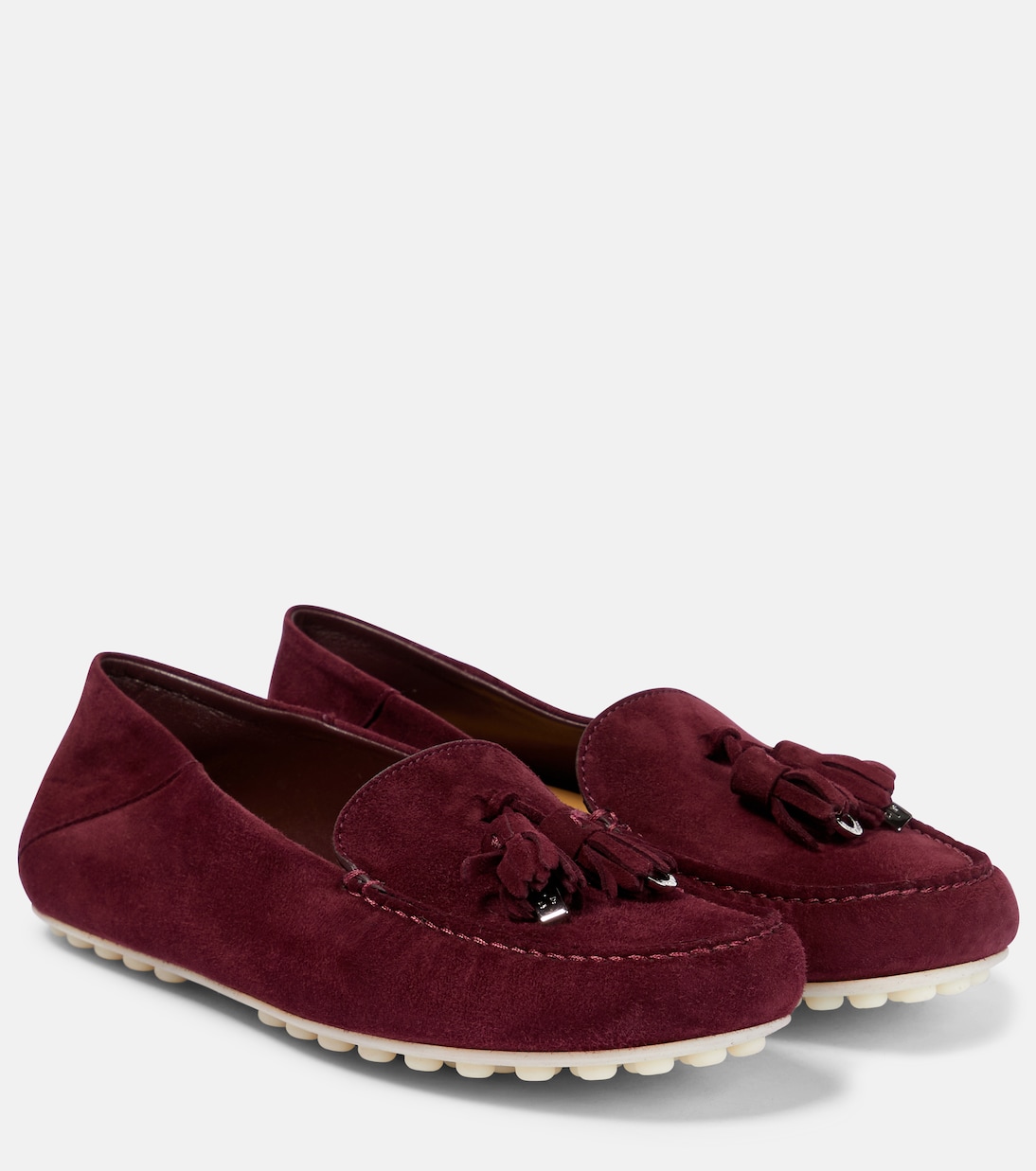 Mokassins Dot Sole aus Veloursleder | Loro Piana