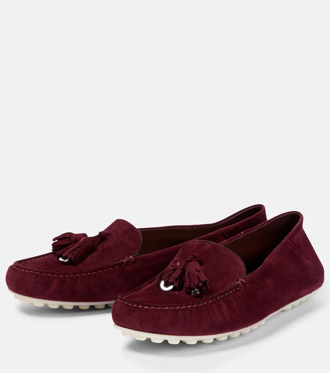 Mokassins Dot Sole aus Veloursleder | Loro Piana