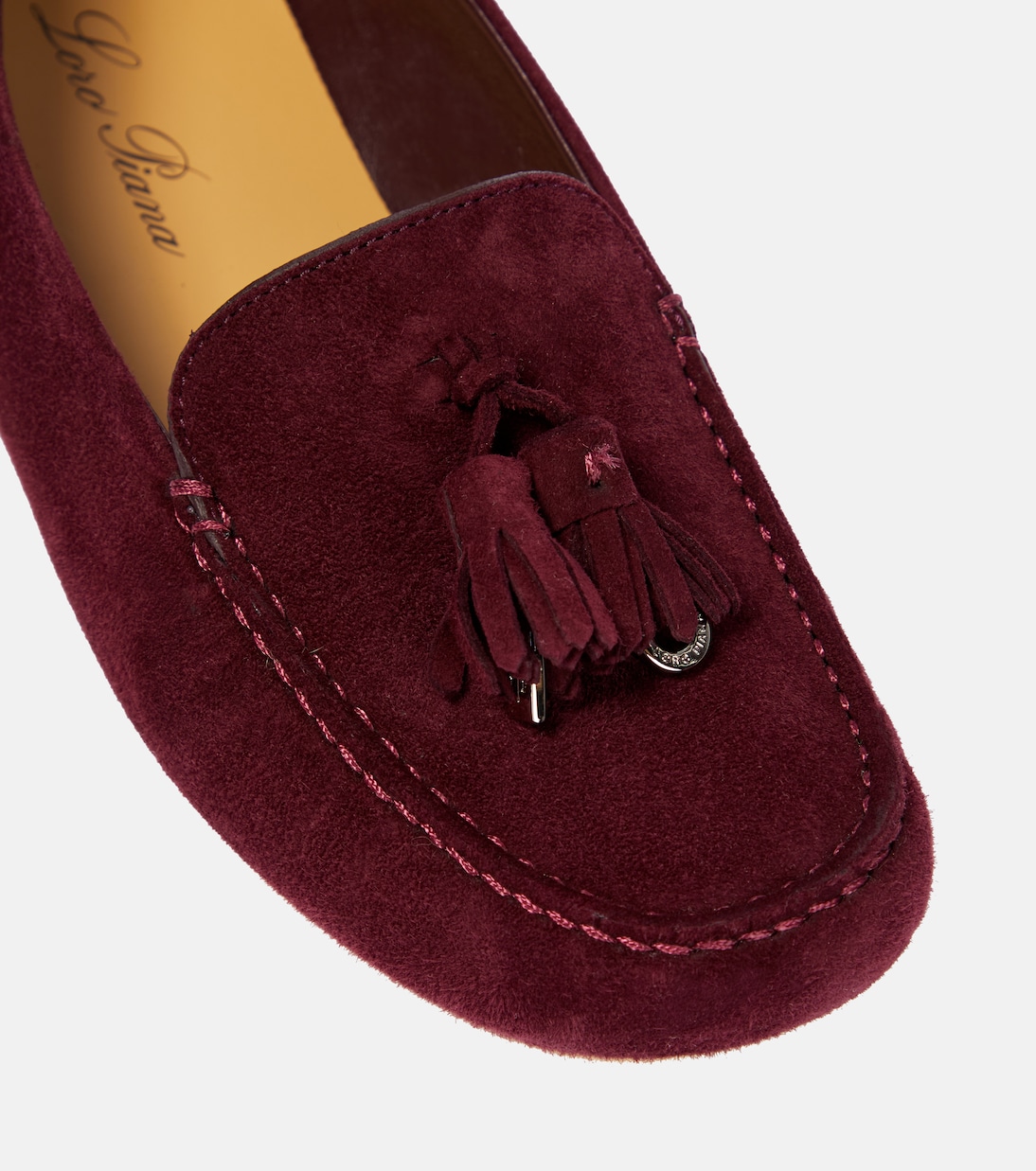 Mokassins Dot Sole aus Veloursleder | Loro Piana