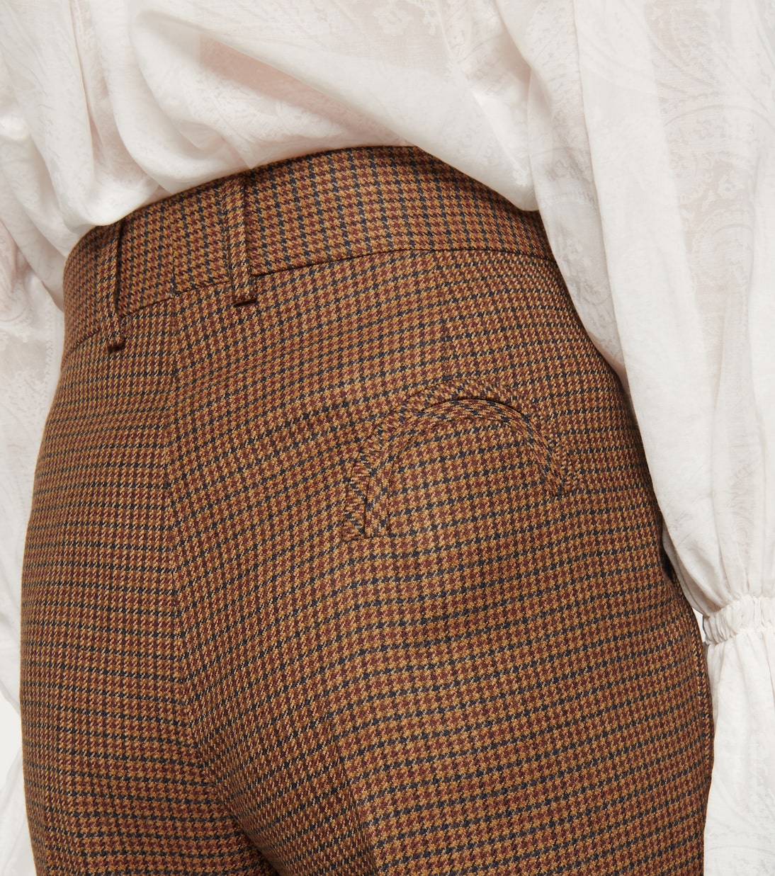 Pantaloni Virago in lana vergine a vita alta | Blazé Milano