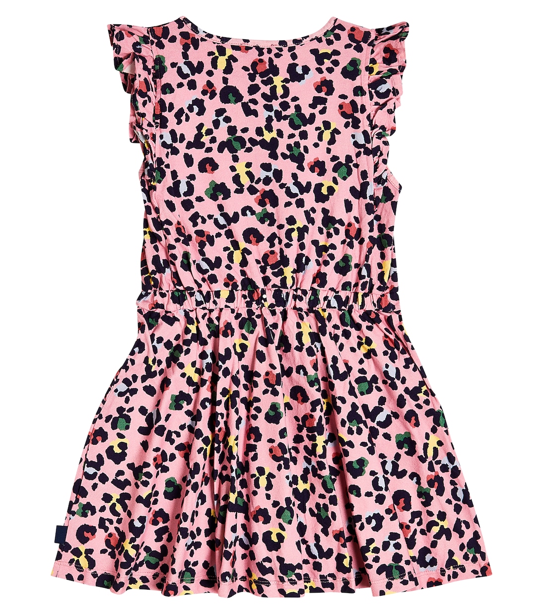Abito in cotone con stampa leopardata | Vilebrequin Kids
