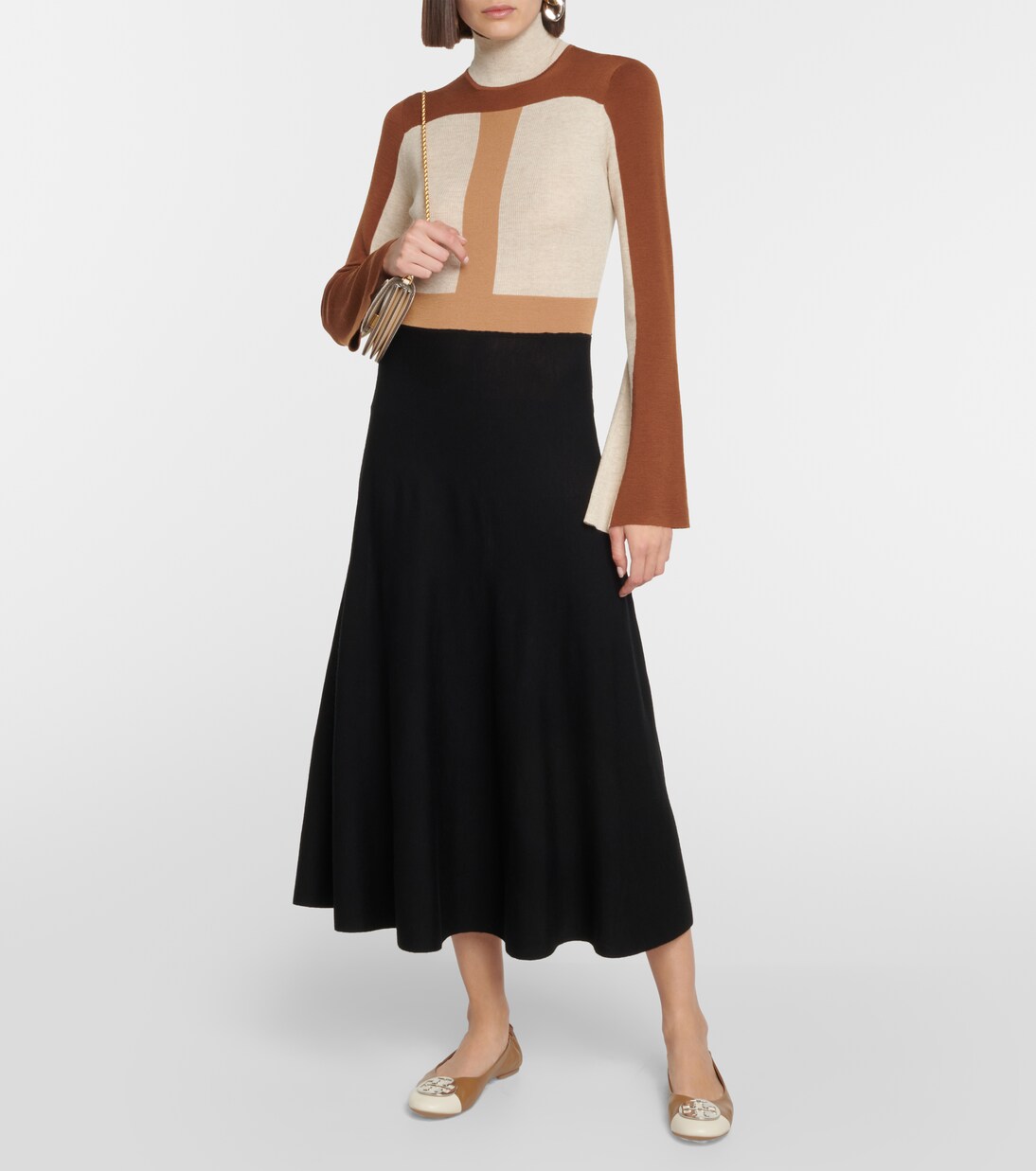 Claire leather ballet flats | Tory Burch