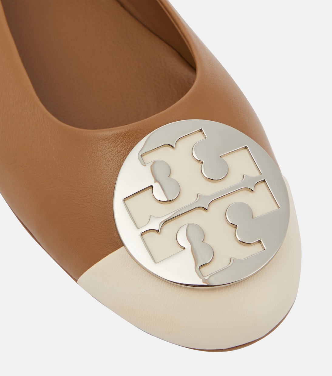 Claire leather ballet flats | Tory Burch