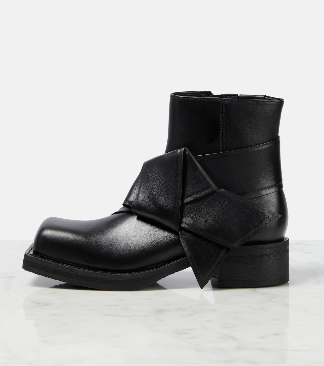Botines Musubi de piel | Acne Studios