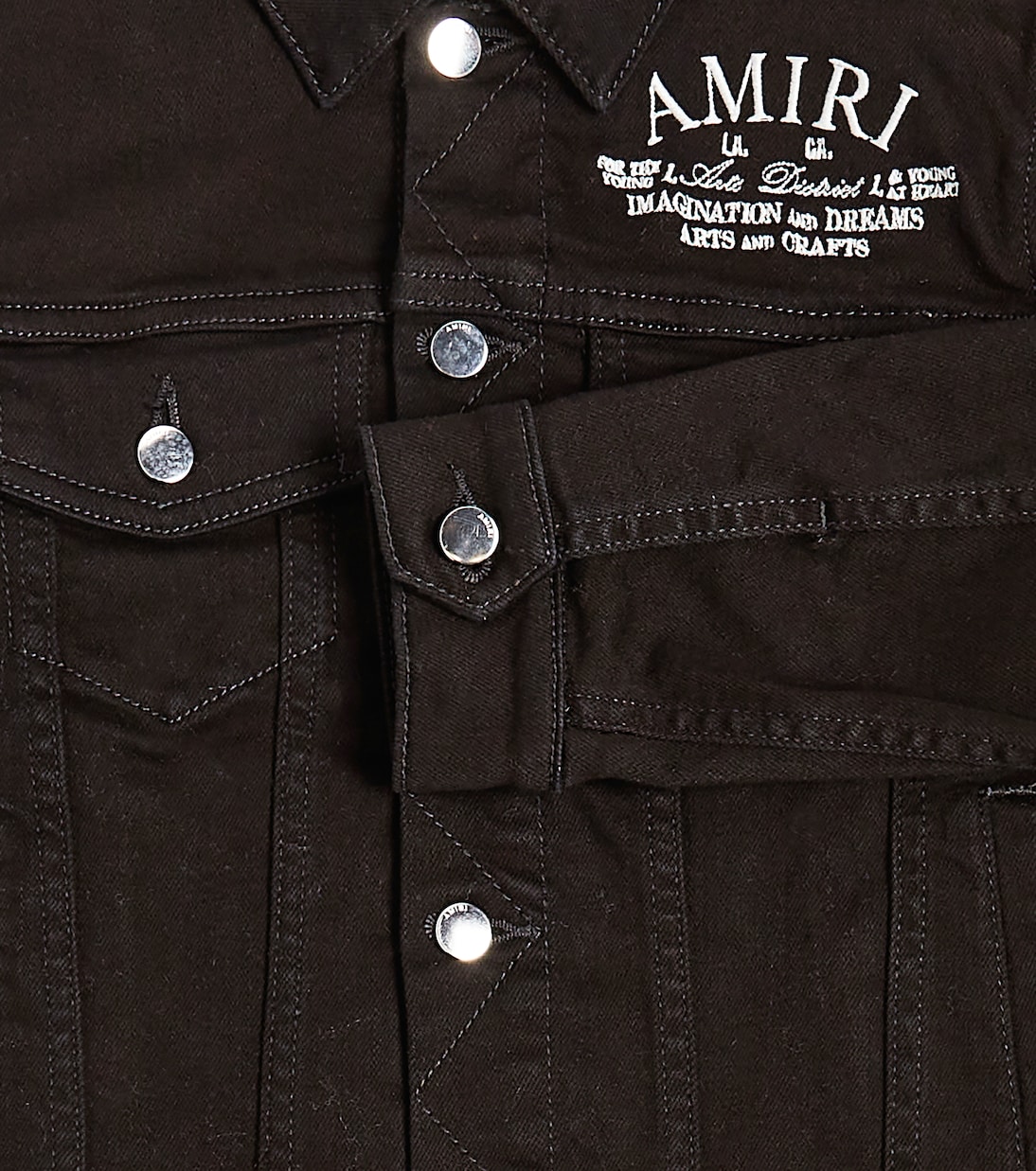 Chaqueta Arts District en denim | Amiri Kids