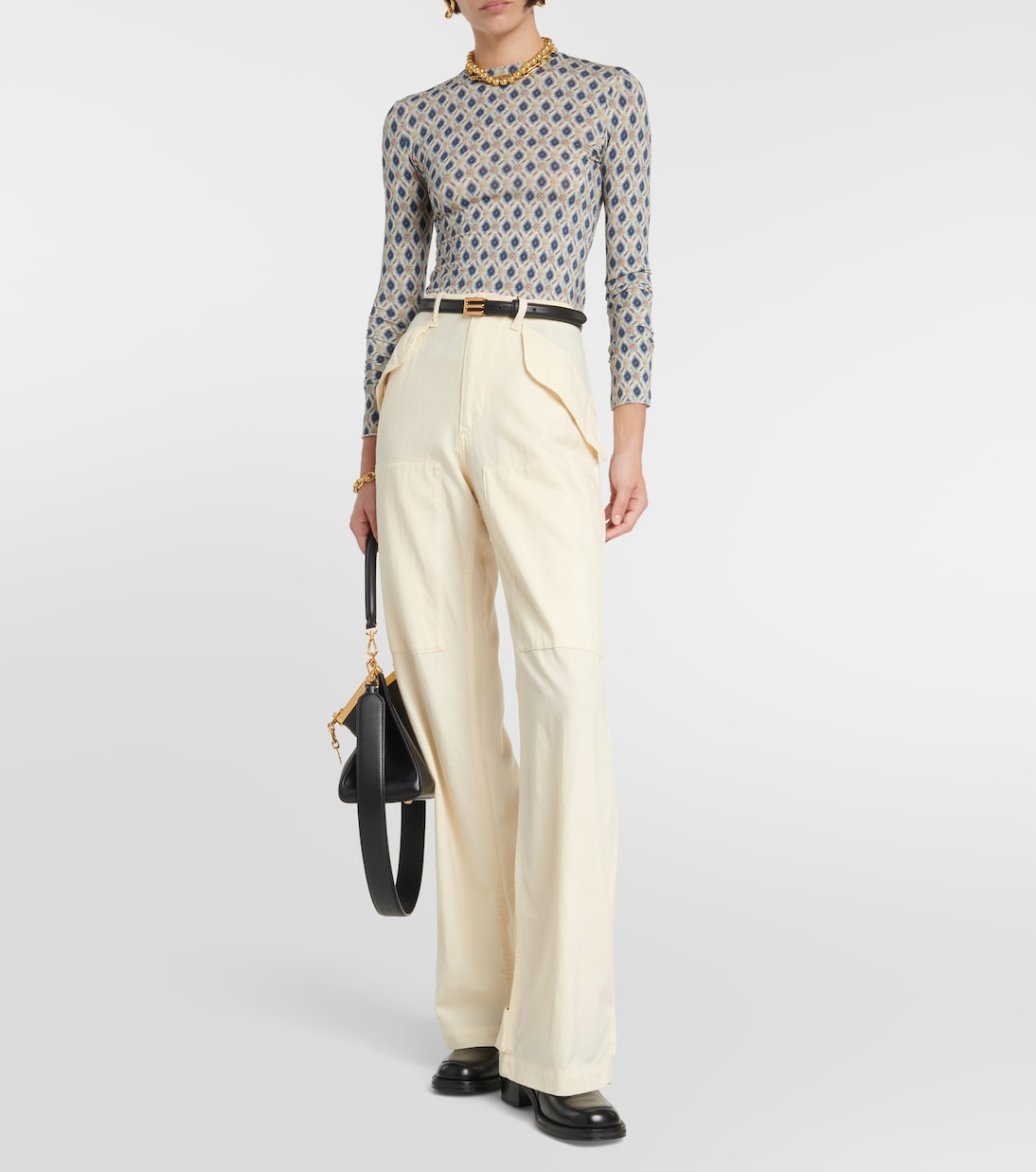 Jersey en mezcla de lana con paisley | Etro