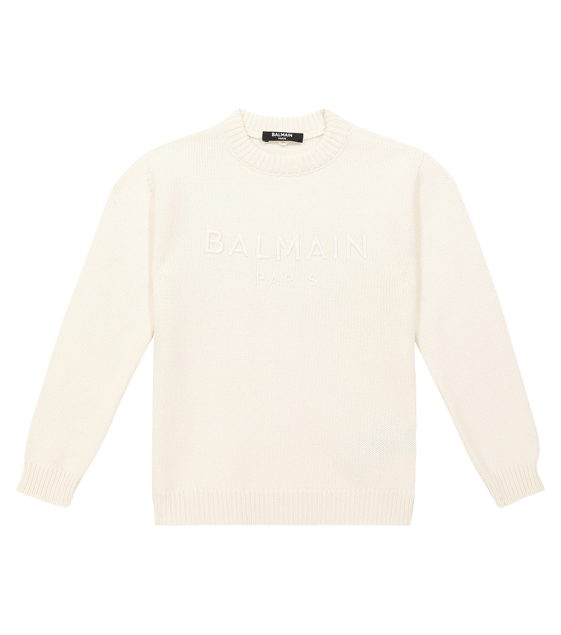 Pull en laine, soie et cachemire | Balmain Kids