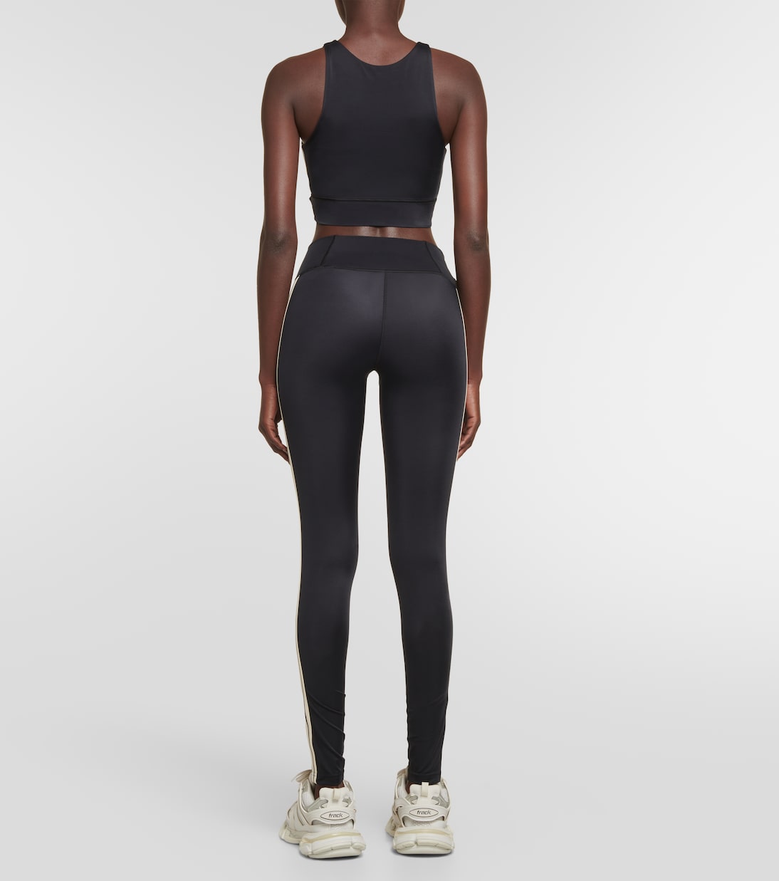 Logo jersey sports bra | Palm Angels