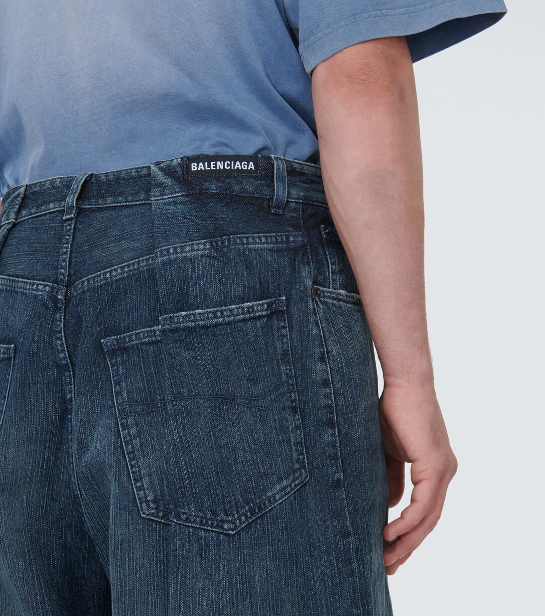 Balenciaga denim jeans deals