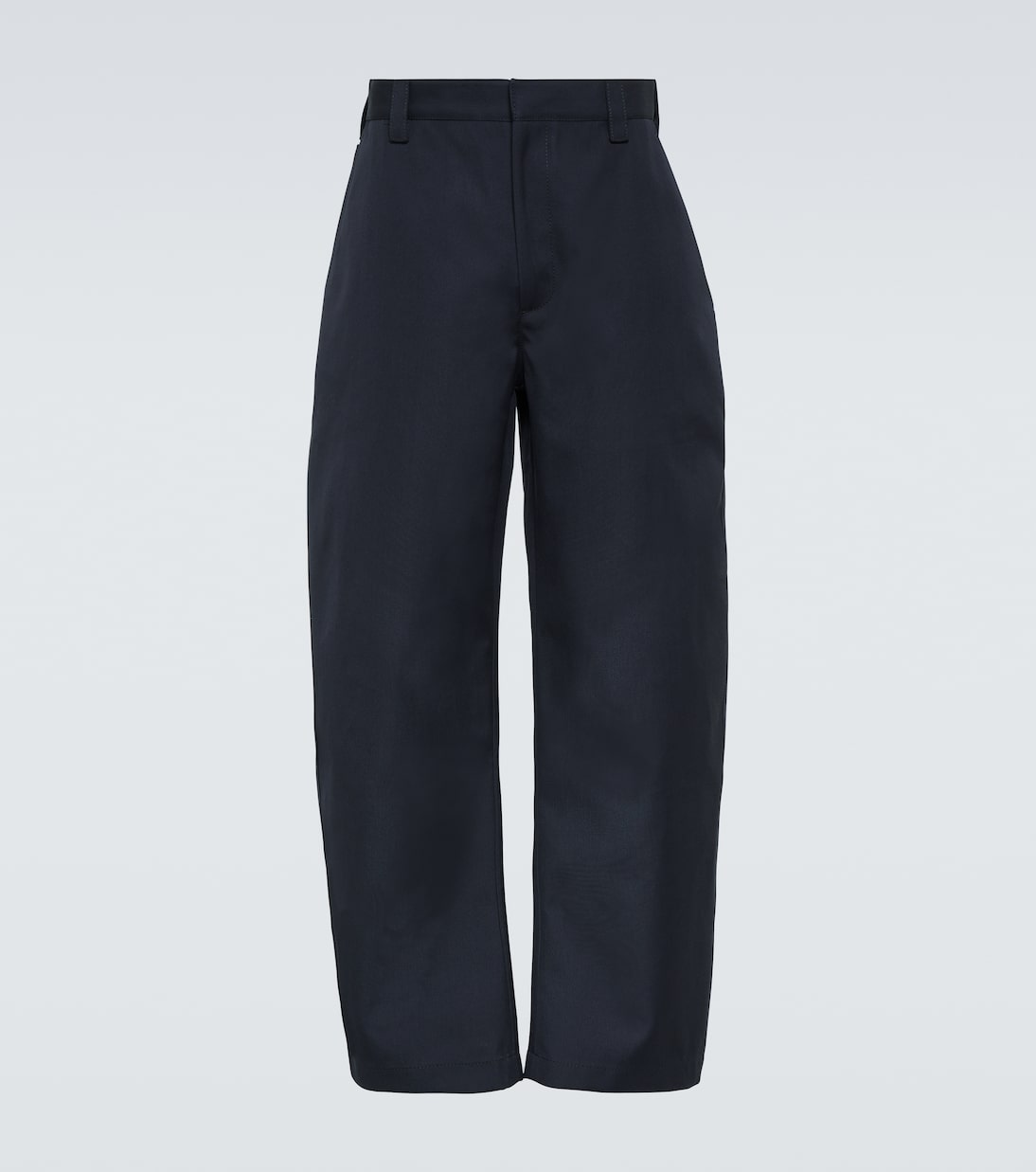 Wool and cotton flannel tapered pants | Bottega Veneta