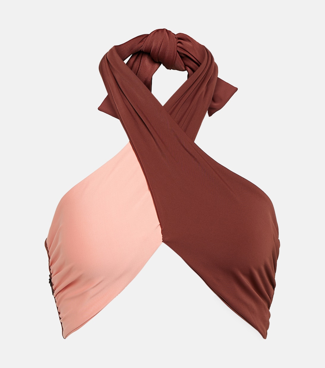 Top bikini con scollo all’americana | Johanna Ortiz