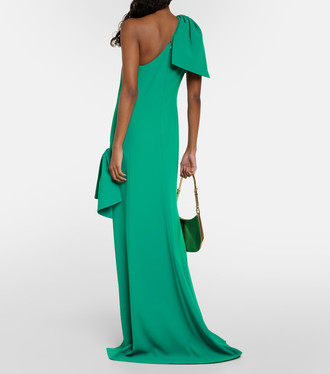 Draped one-shoulder gown | Elie Saab