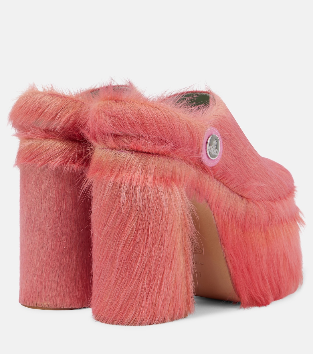 Swamp calf hair platform clogs | Vivienne Westwood