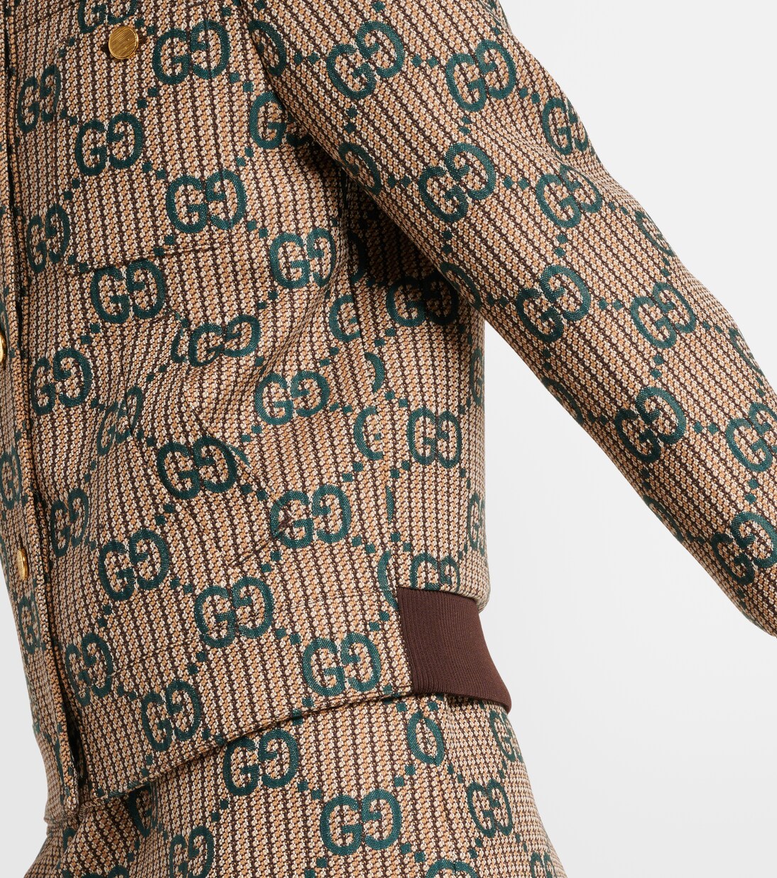 Gucci monogram coat shop