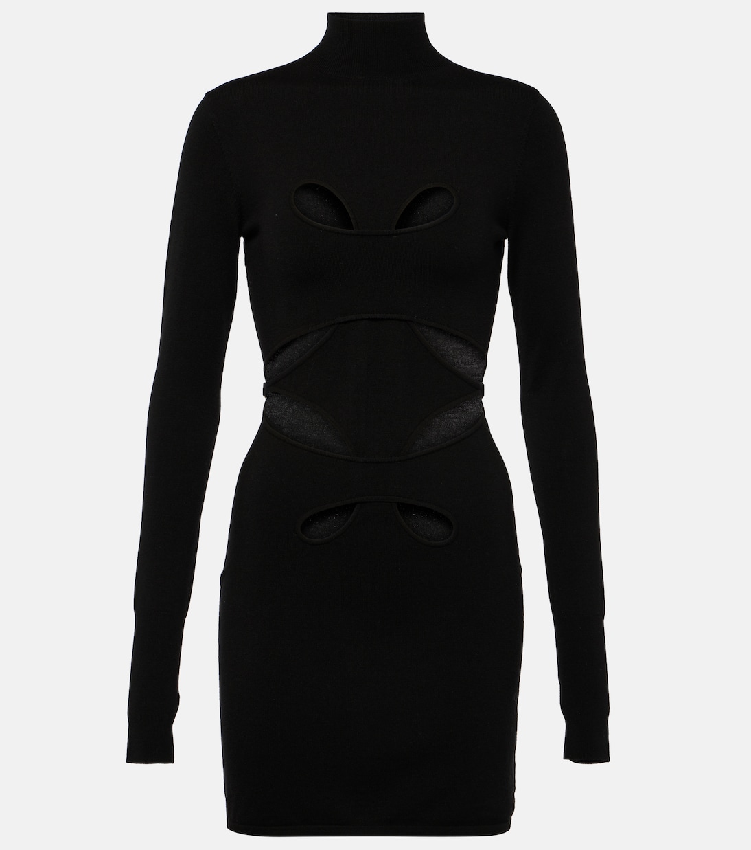Mobius Loop cutout wool-blend minidress | Dion Lee