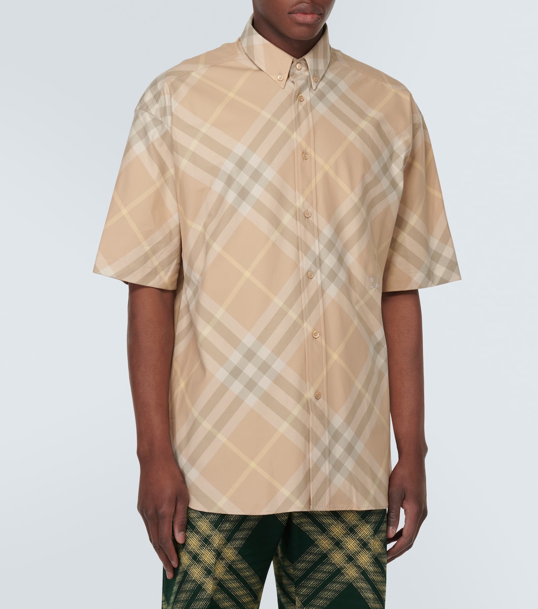 Camisa Burberry Check de algodón | Burberry