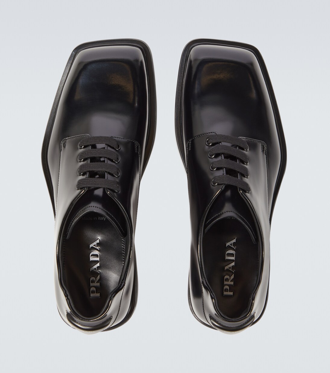 Schnürschuhe aus Leder | Prada