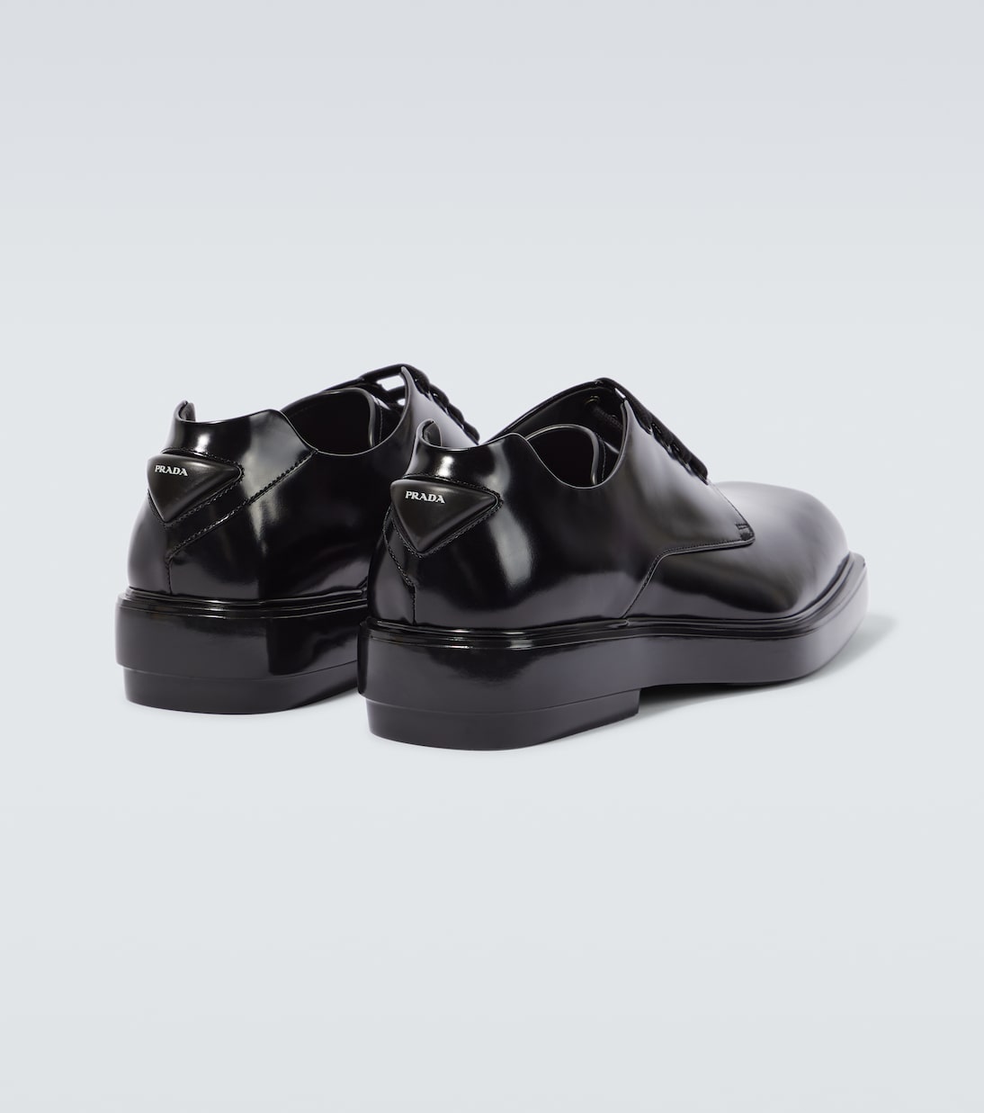 Schnürschuhe aus Leder | Prada