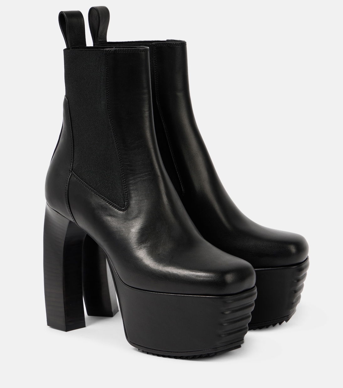 Bottines Porterville Beatle Banana en cuir | Rick Owens