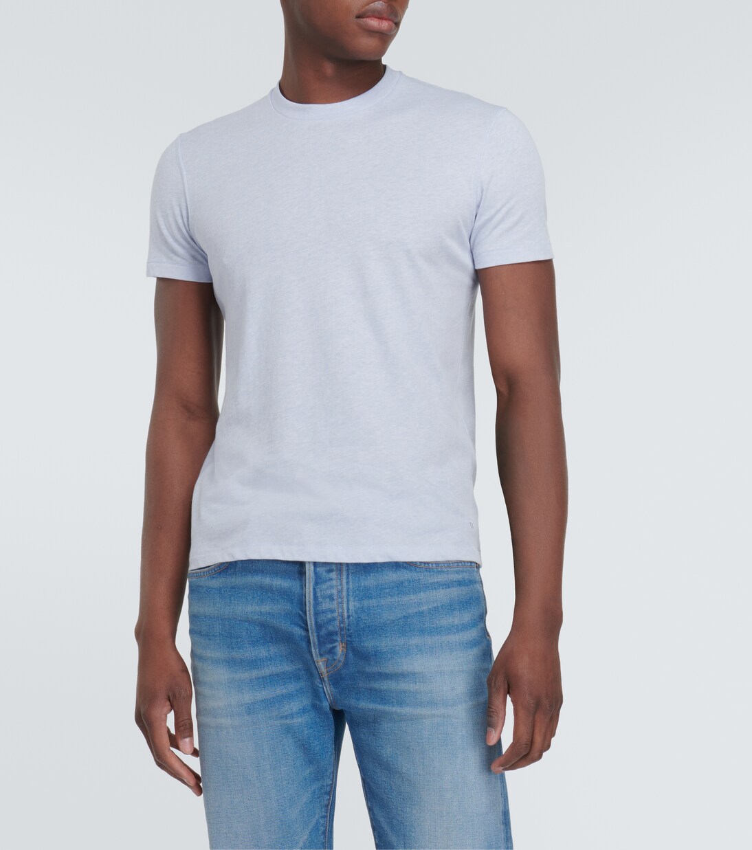 Camiseta de jersey de mezcla de algodón | Tom Ford