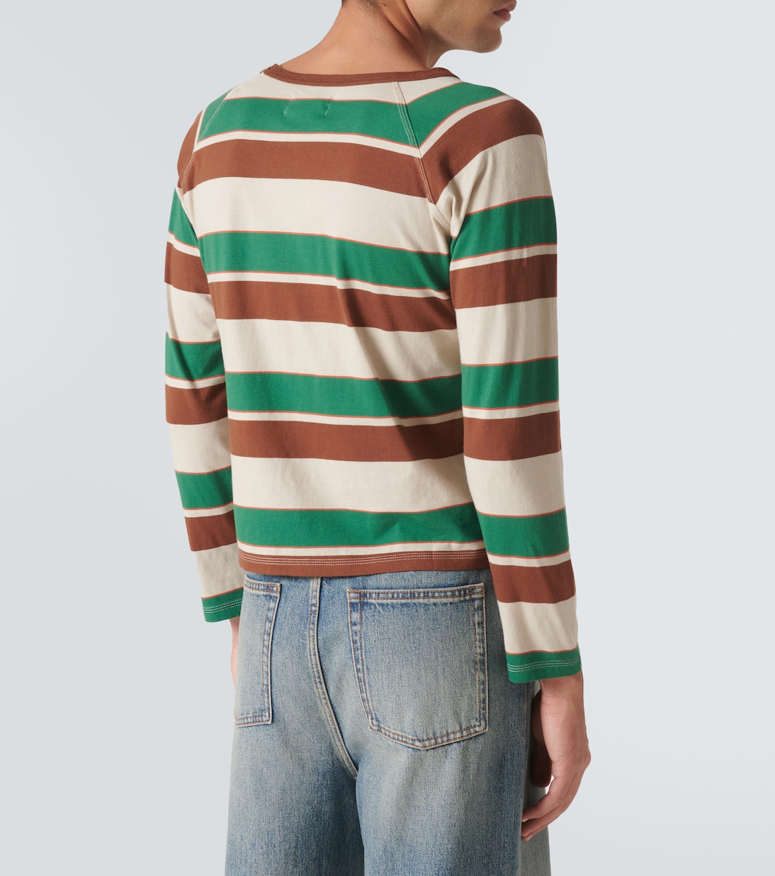 T-shirt en coton rayé | ERL