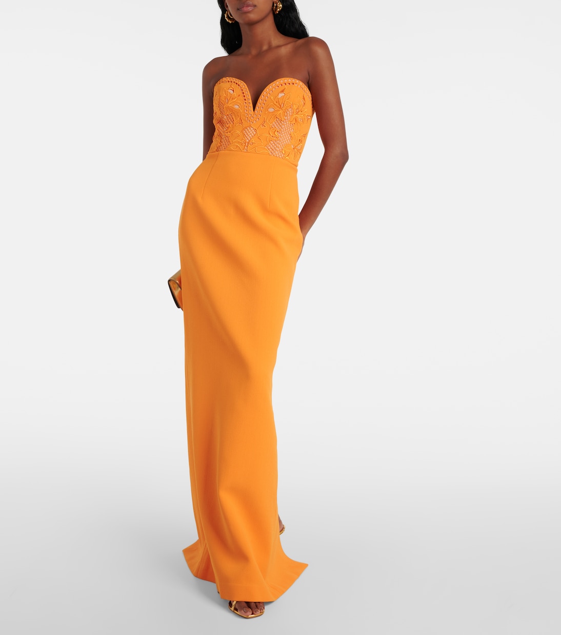 Sirene strapless corset gown | Rebecca Vallance