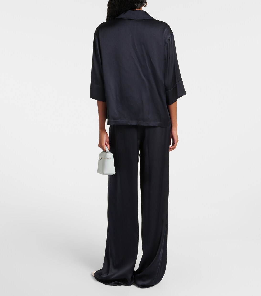 Hemd Jaime aus Seidensatin | Loro Piana