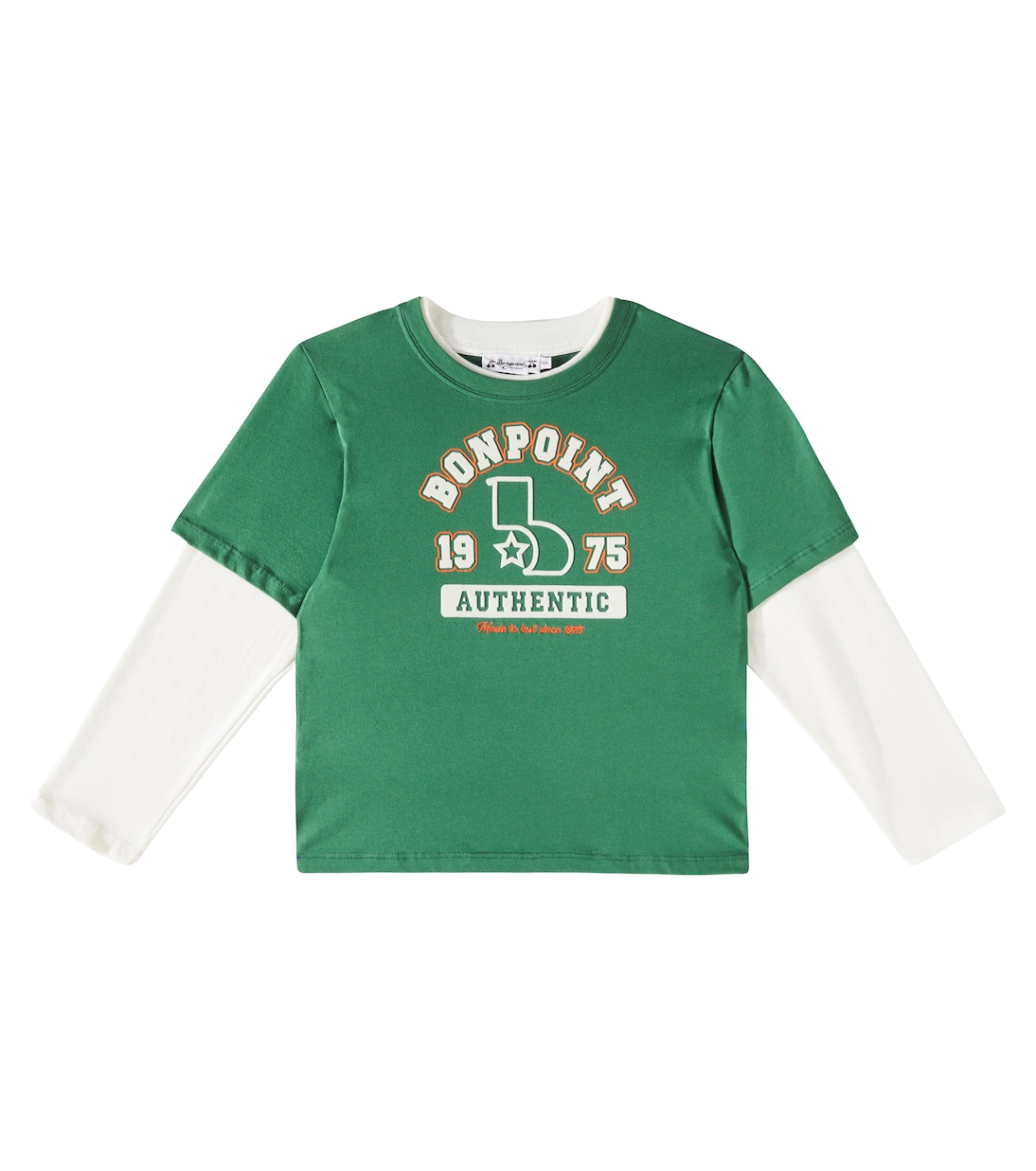 T-shirt Goran in cotone color-block | Bonpoint