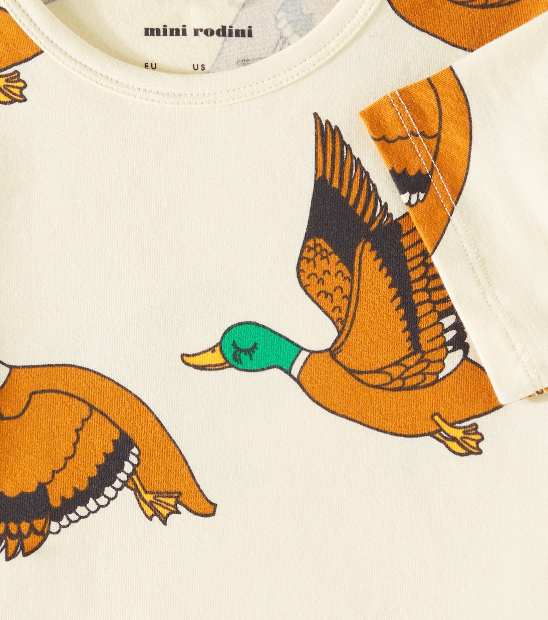 T-shirt Ducks in jersey di misto cotone | Mini Rodini