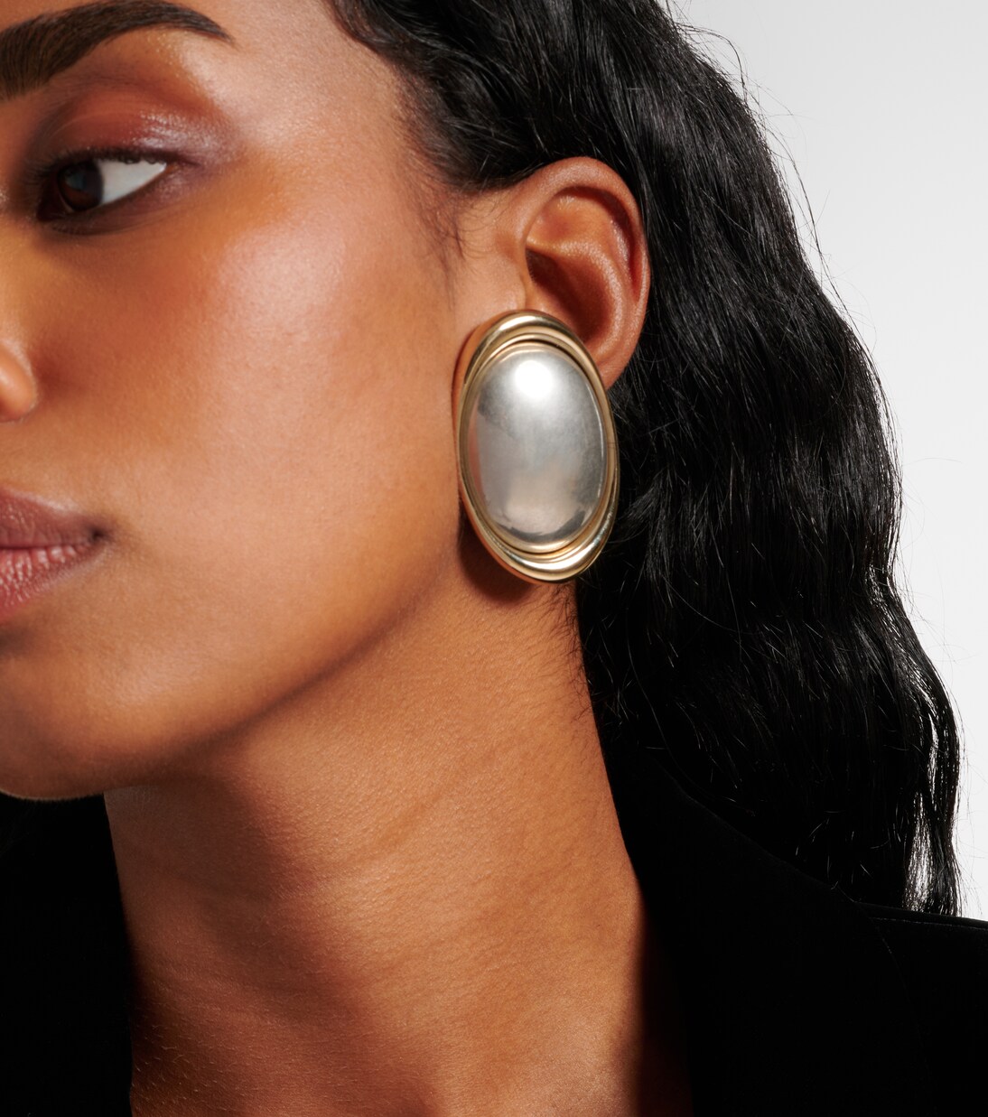 Orecchini Clip-on Saint Laurent per Giovani Stilisti
