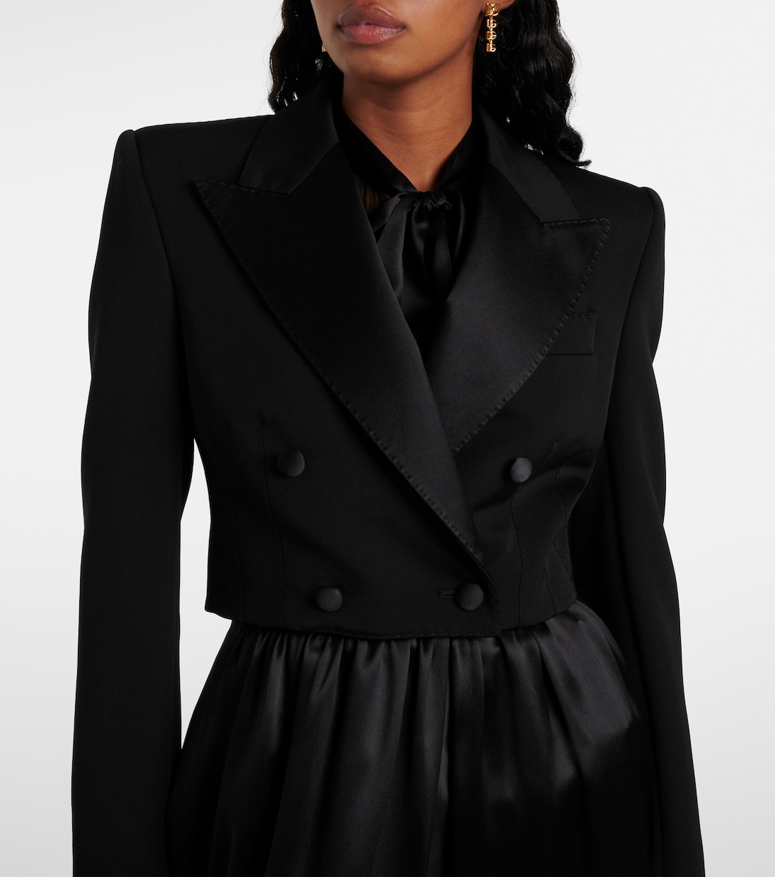 Veste de smoking en coton mélangé | Dolce&Gabbana
