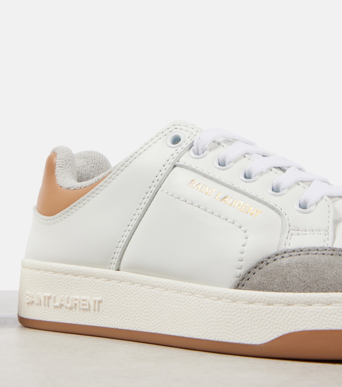 Sneakers SL/61 in pelle con suede | Saint Laurent