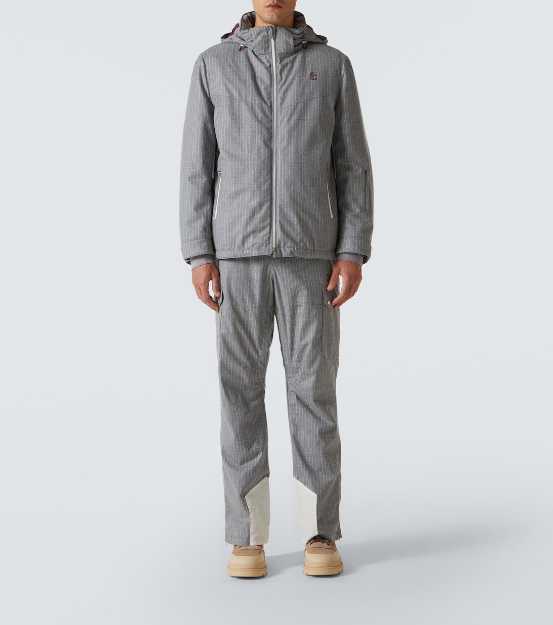 Pantalon de ski Chalk en laine | Brunello Cucinelli