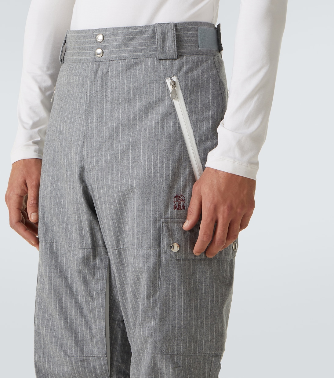 Pantalon de ski Chalk en laine | Brunello Cucinelli