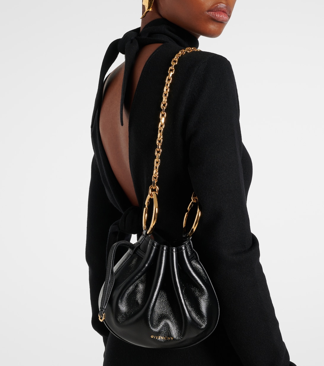 Secchiello Pumpkin Mini in pelle | Givenchy