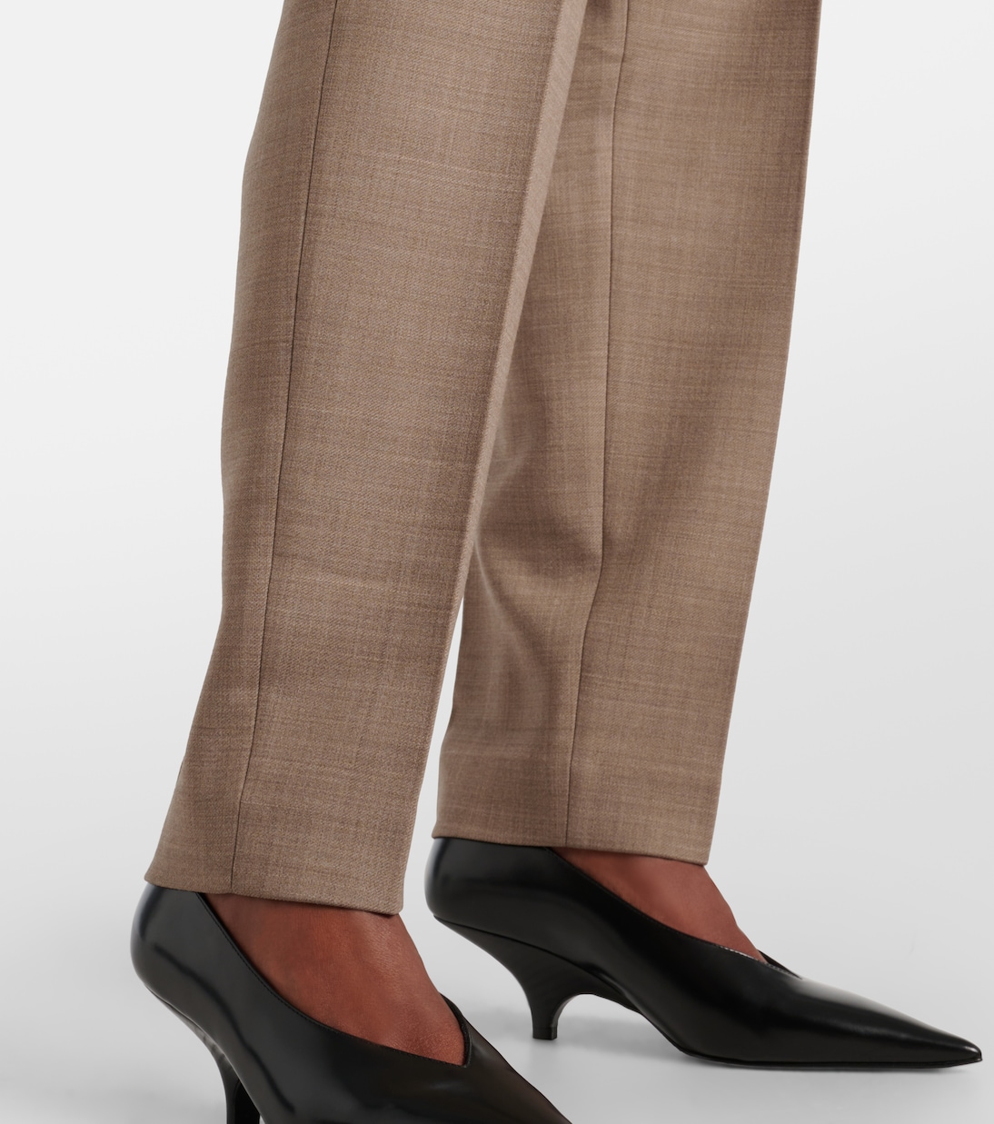 Pantaloni regular a vita bassa | Toteme