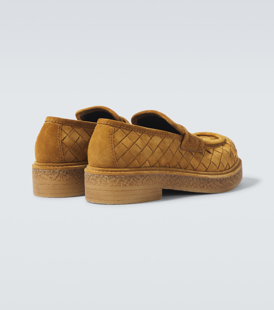 Loafers Haddock aus Veloursleder | Bottega Veneta