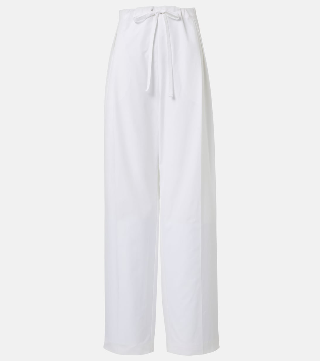 Trenton cotton poplin wide-leg pants | Khaite