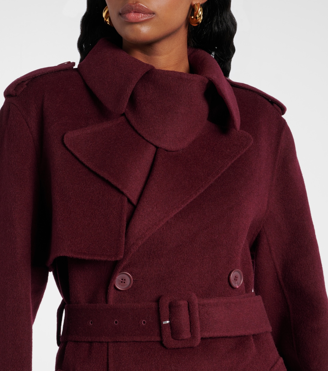 Rumi wool-blend coat | Simkhai
