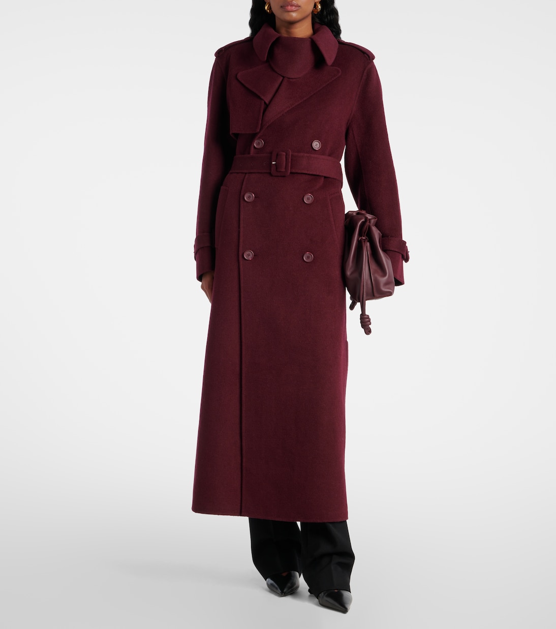 Rumi wool-blend coat | Simkhai