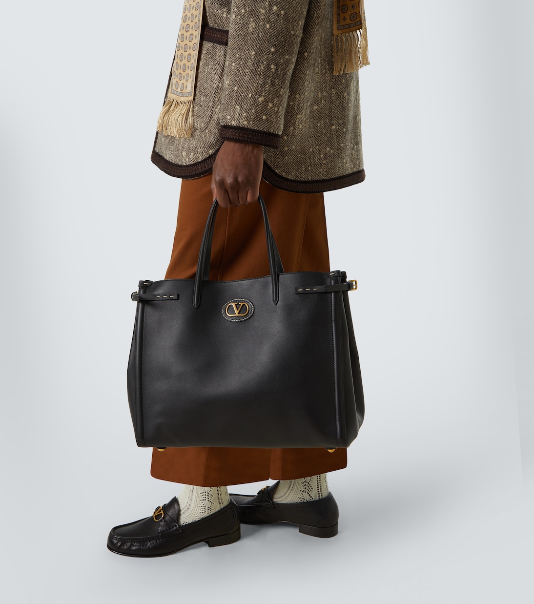 Borsa a spalla VLogo in pelle | Valentino Garavani