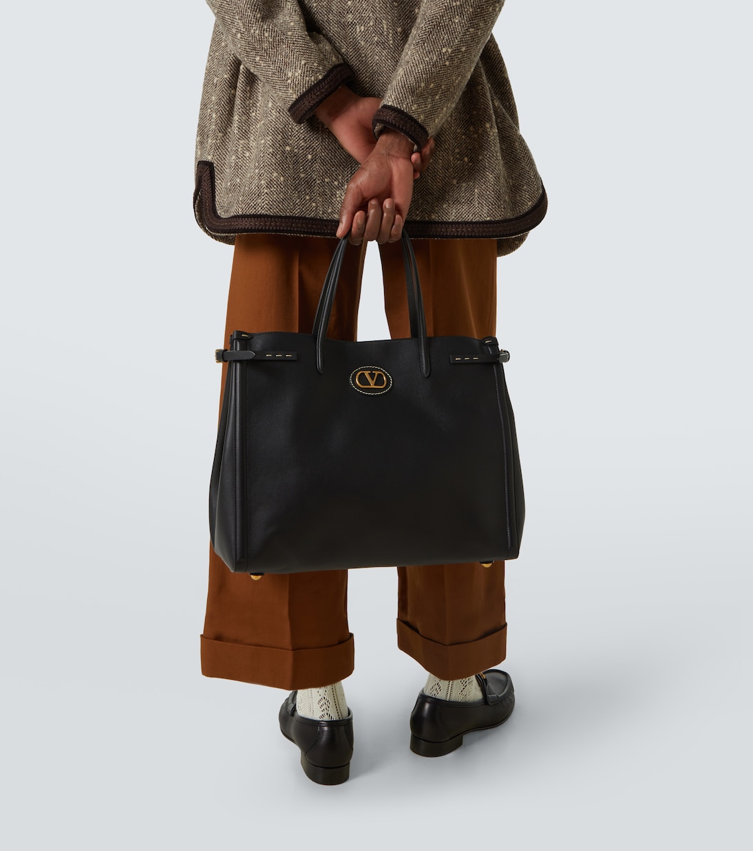 Borsa a spalla VLogo in pelle | Valentino Garavani