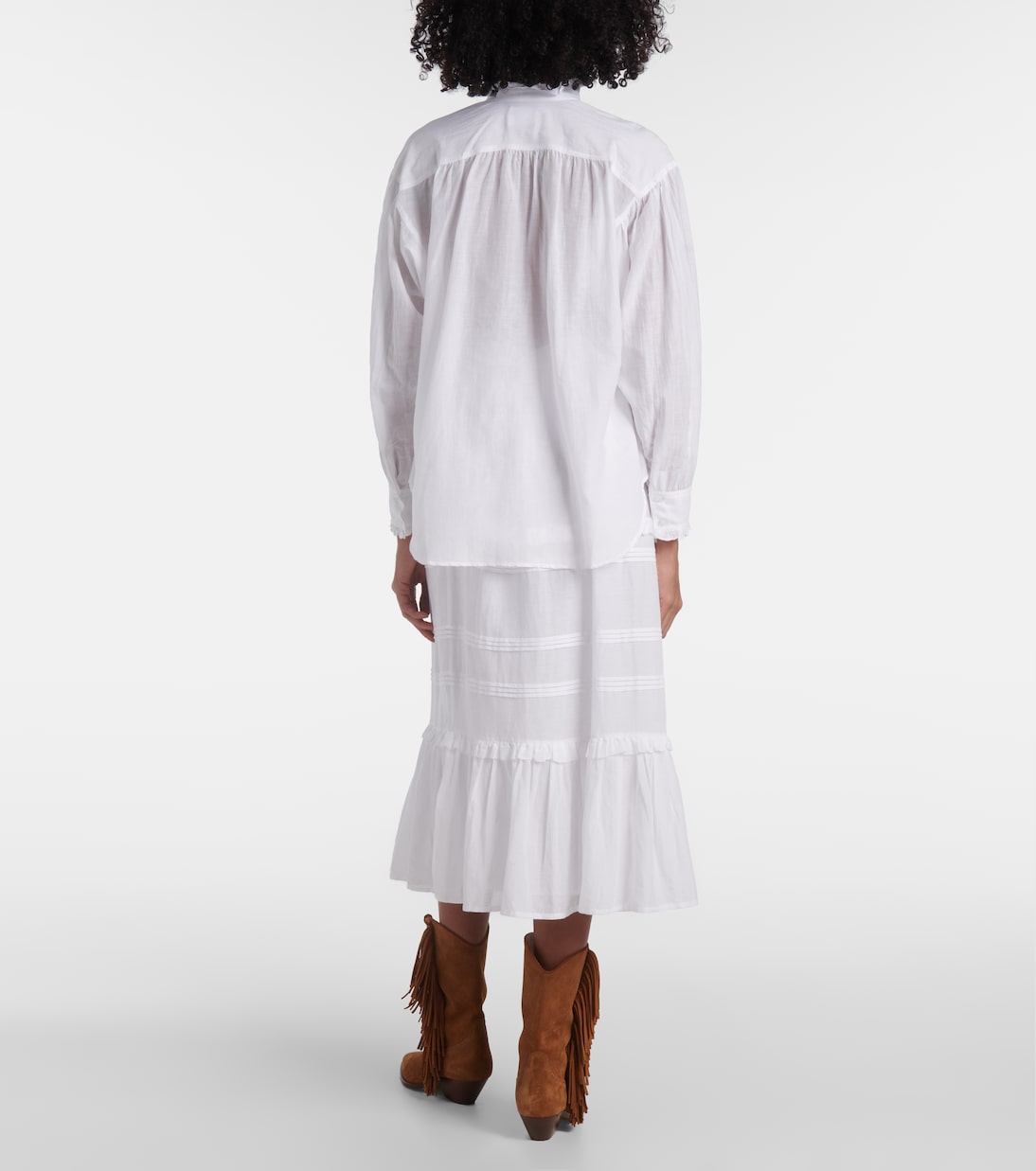 Camicia pigiama Etoile in misto cotone | Marant Etoile